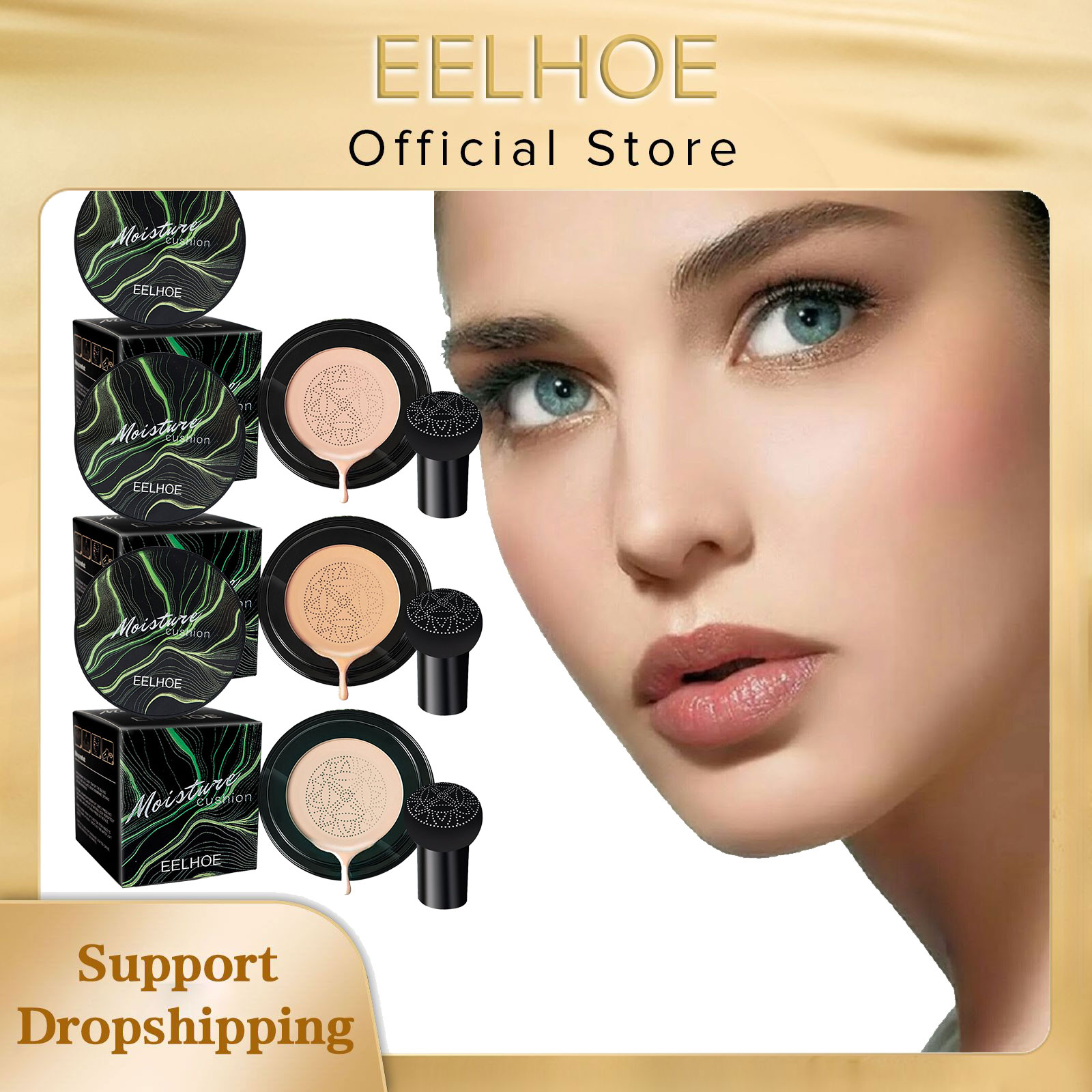 EELHOE Mushroom Head Luchtkuss - Bb Cushion Korean recensie en prijs
